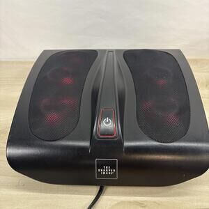 Sharper Image Shiatsu Deep Kneading Heat Foot Massager, MSG-F110, Good Condition